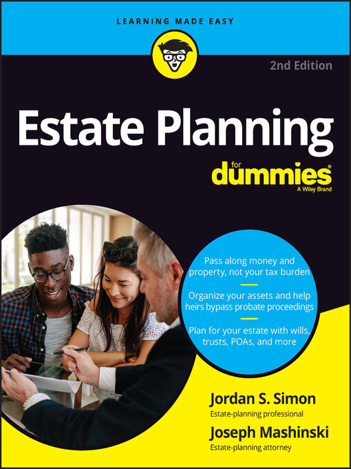 Title details for Estate Planning For Dummies by Jordan S. Simon - Wait list